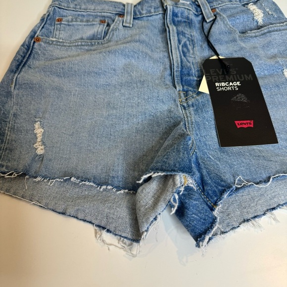 Levi's Premium RIBCAGE WOMEN'S SHORTS - Picture 4 of 15